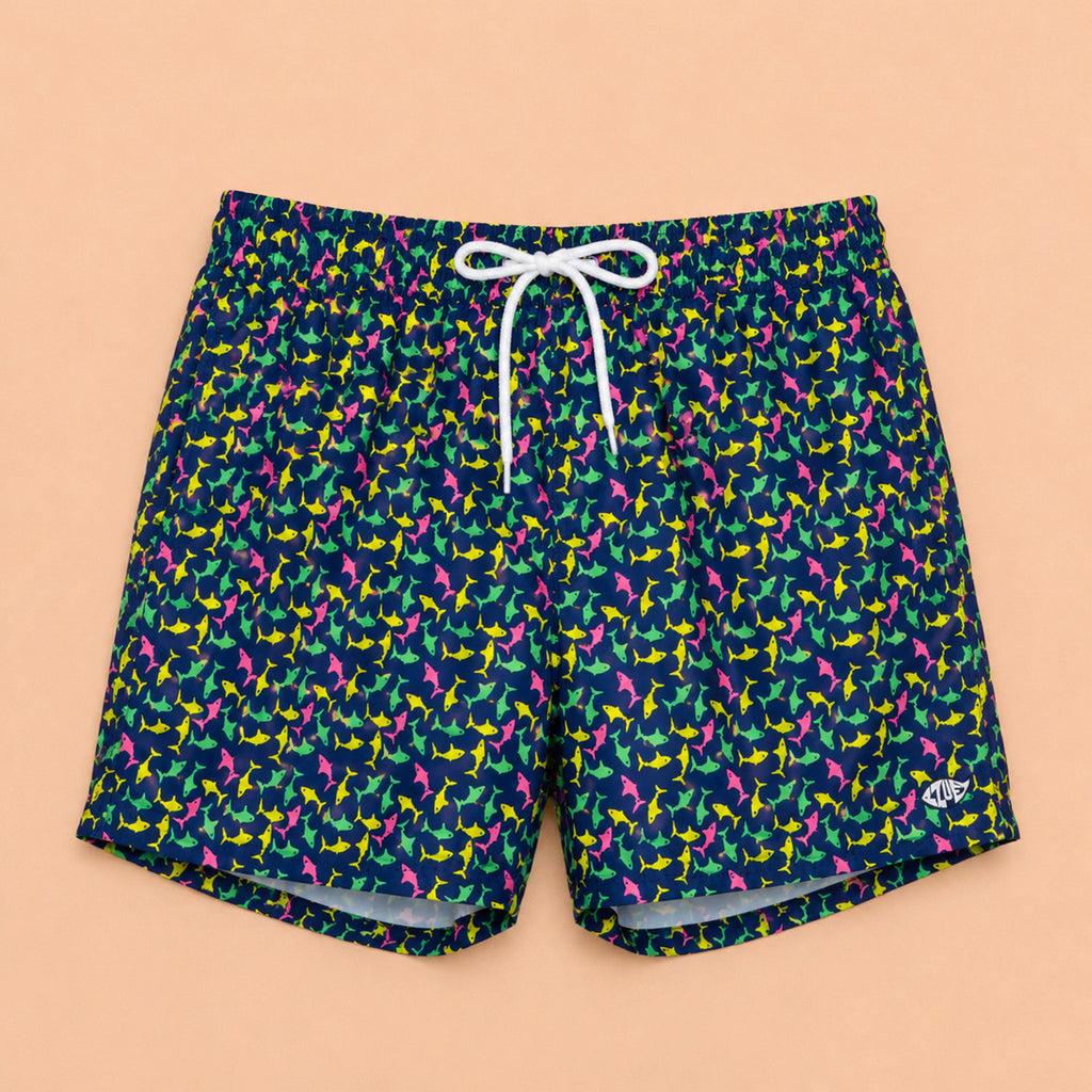 Short Bimbo Tactel fantasia multicolor