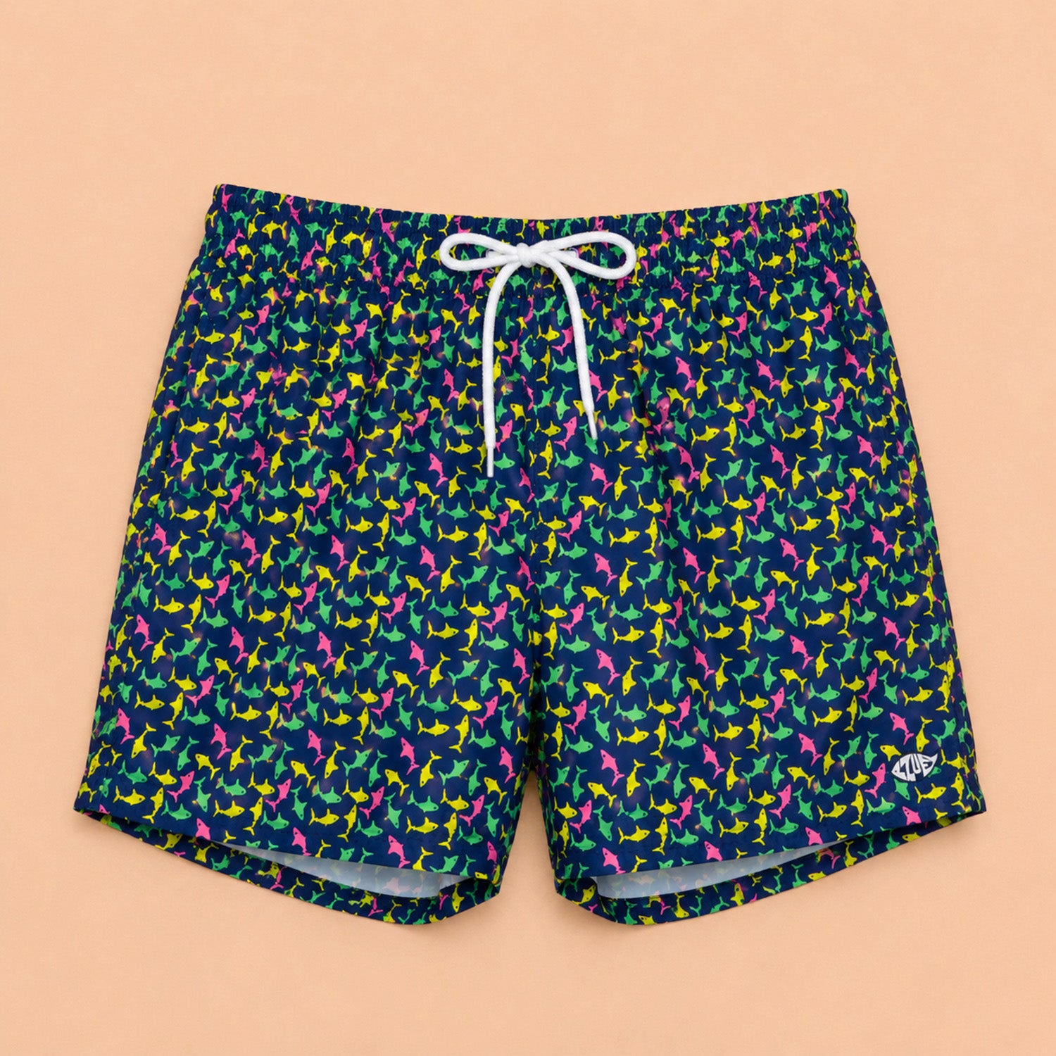 Short Bimbo Tactel fantasia multicolor
