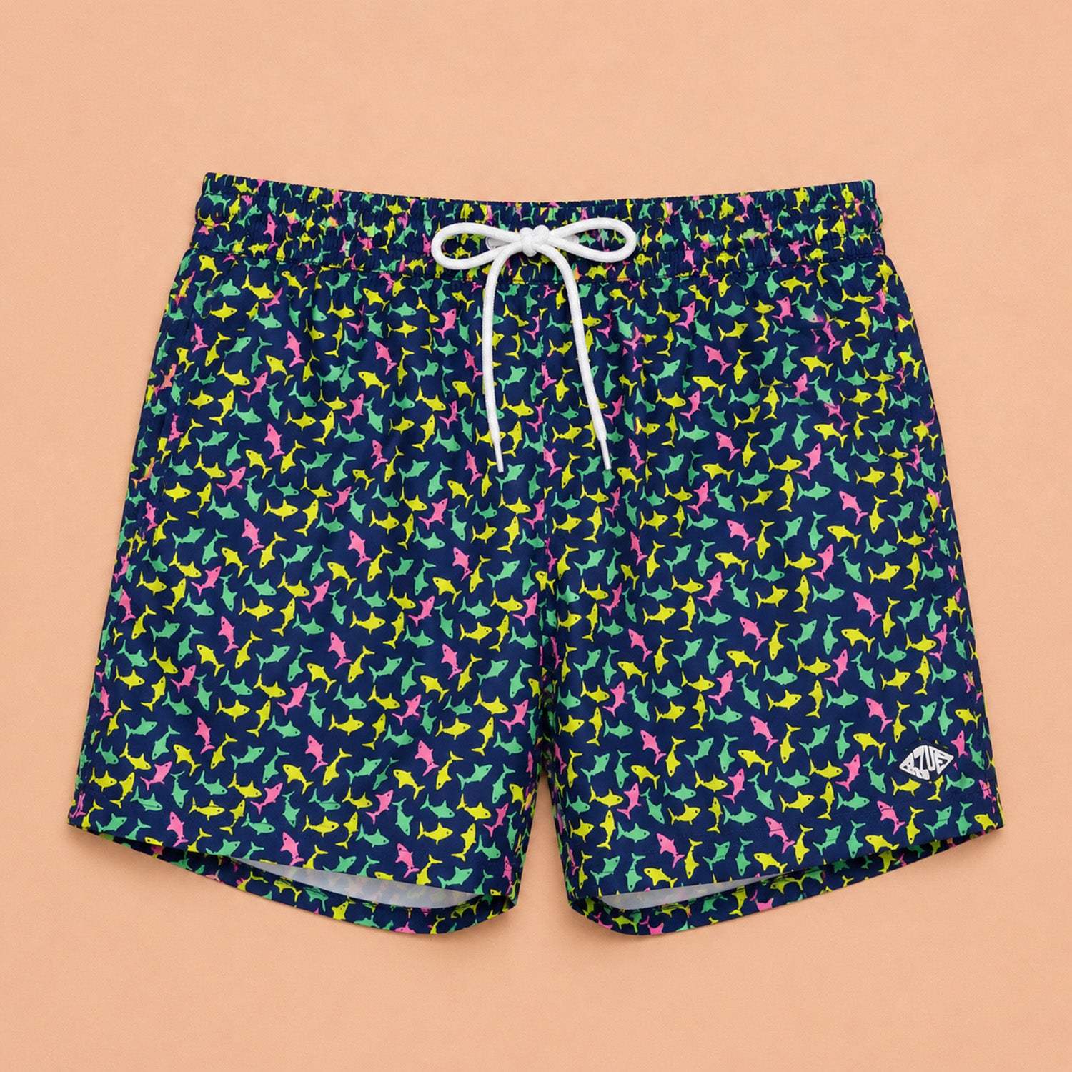 Short mare uomo Tactel fantasia multicolor