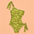 Trikini monospalla donna fantasia maltinta