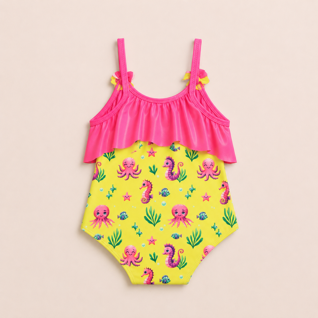 Costume intero bimba fantasia marina