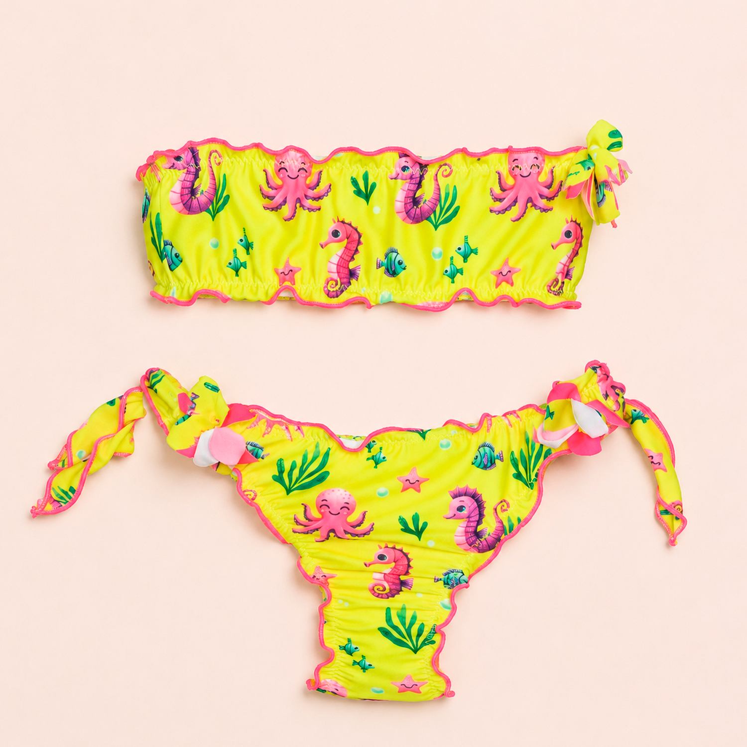 Bikini fascia frou frou bimba fantasia marina