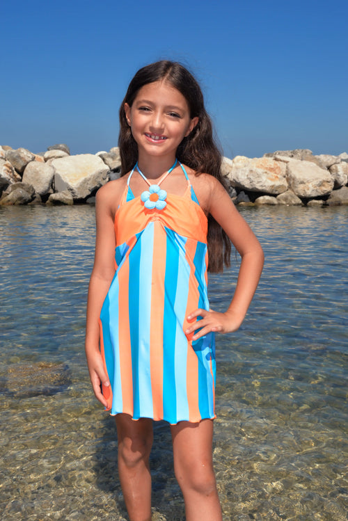 Abitino Mare Bimba color block