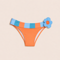 Mutandina bimba Volant color block