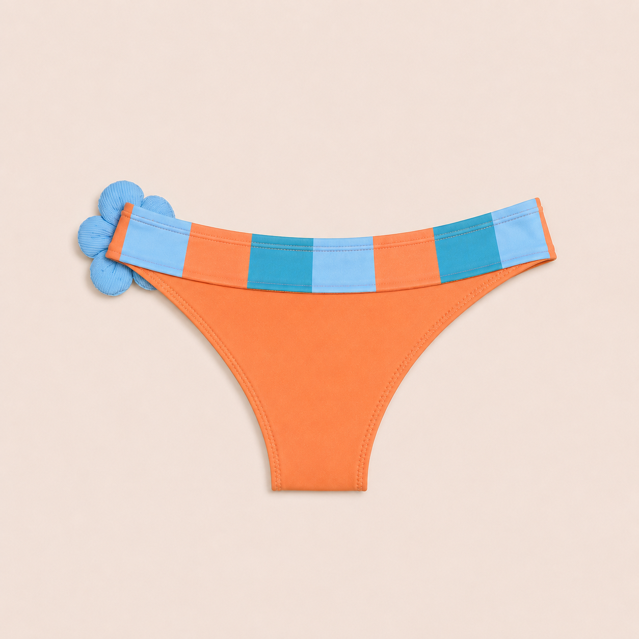 Mutandina bimba Volant color block