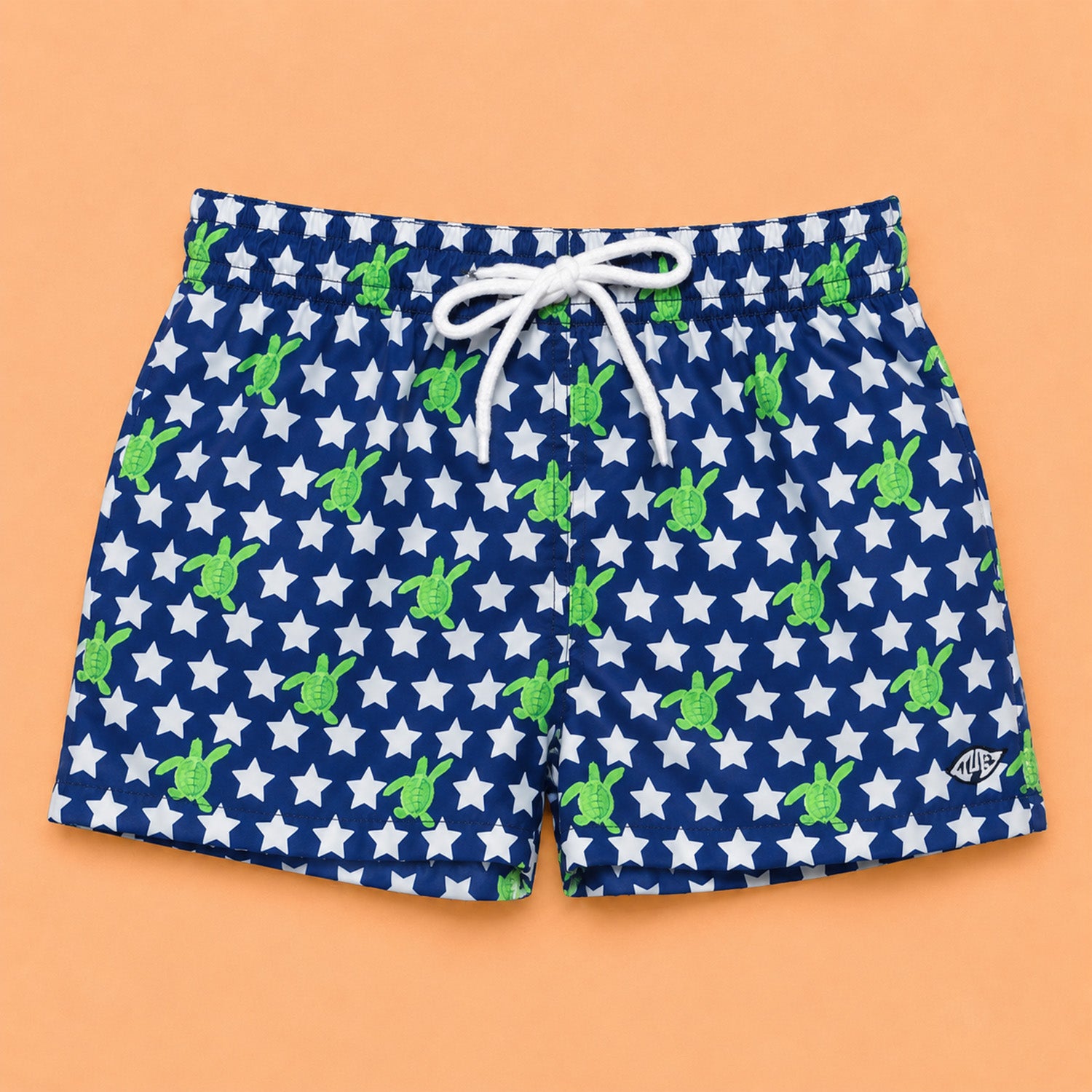 Short mare bambino stelle e tartarughe