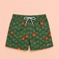 Short Tactel Bimbo stampa granchi e stelle marine