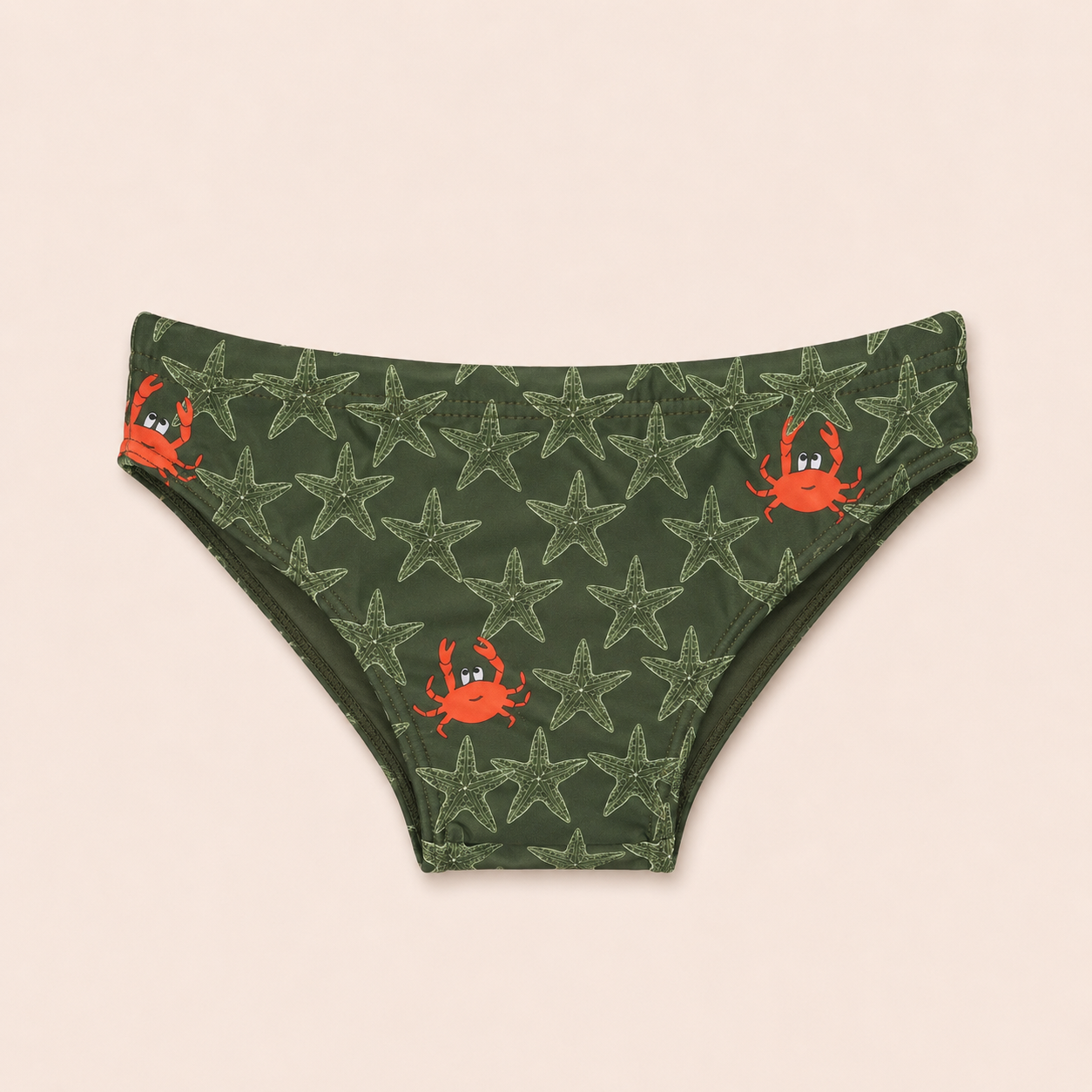 Slip Mare Bimbo fantasia granchi e stelle marine