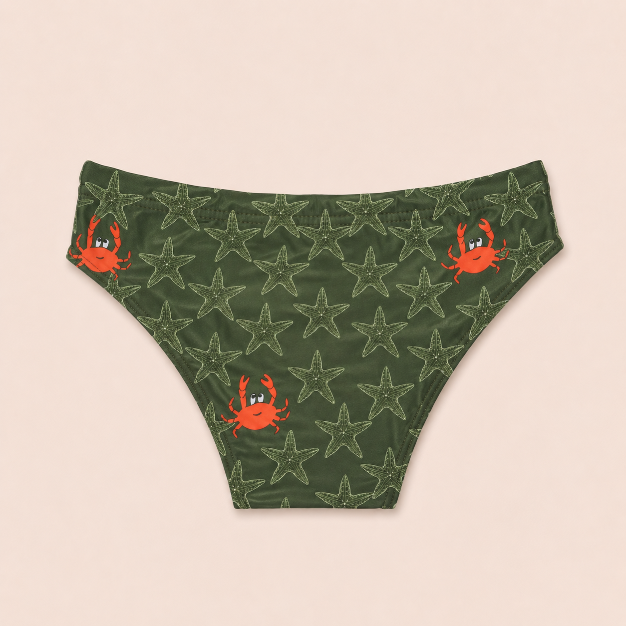 Slip Mare Bimbo fantasia granchi e stelle marine