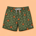 Short Tactel Uomo stampa granchi e stelle marine