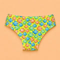 Slip Mare Bimbo fantasia tropical fish