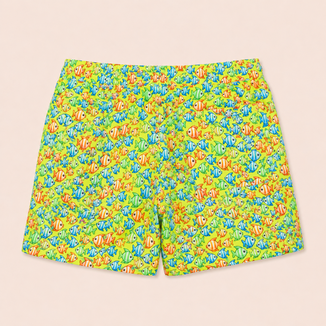 Short Tactel Uomo fantasia tropical fish